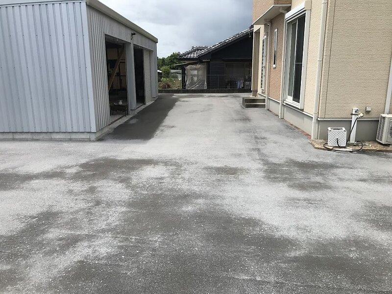鹿児島 大崎町 K 様邸防草対策工事 (有)アキ建設