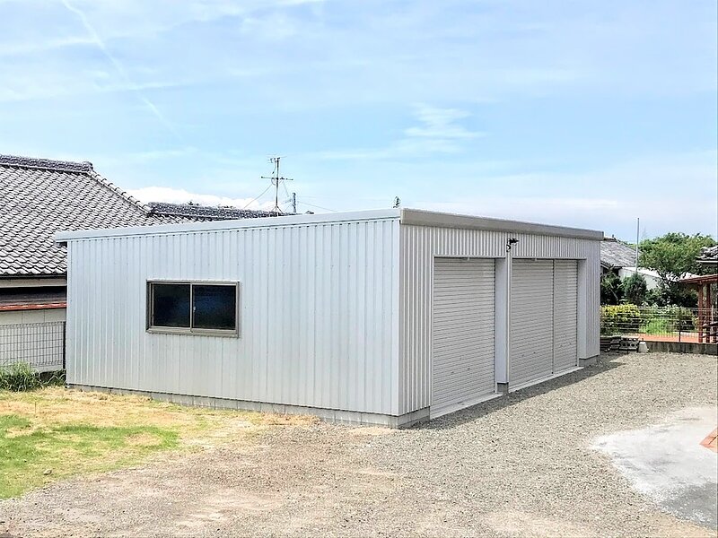 益丸のガレージ増設 (有)アキ建設