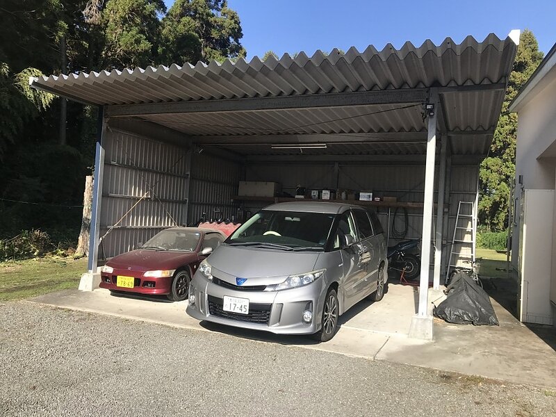 ガレージ増設 志布志市 Ｗ様邸 ㈲アキ建設
